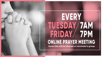 Zoom Online Prayer 